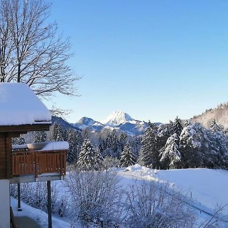 Confortable Chalet Avec Magnifique Vue En Gruyere. Charmey Kültér fotó